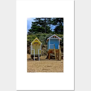 Norfolk Beach Huts Posters and Art